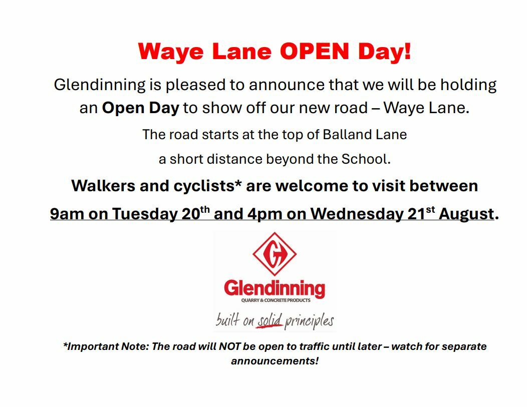 Waye Lane Opening